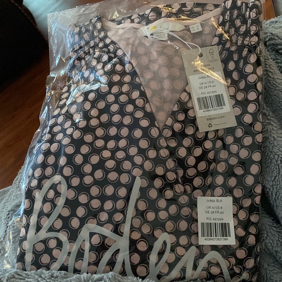 NWT Boden Joanna Wrap Top Size 8 US - Picture 2 of 5